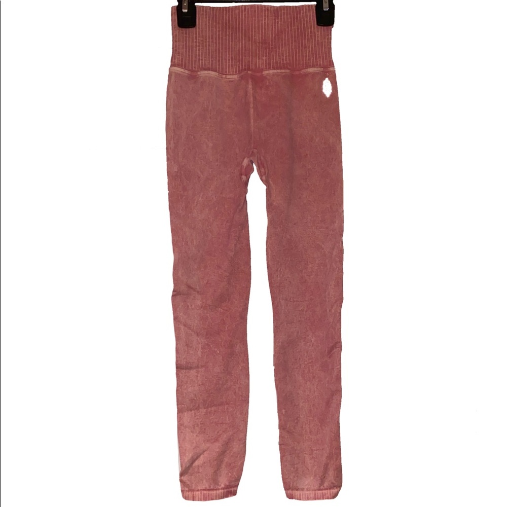 Free People Light Pink Athletic Leggings
